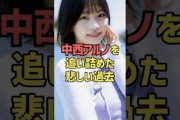 【壮絶】中西アルノの悲しすぎる過去がすごい