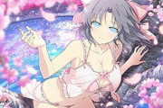 《シノビマスター 閃乱カグラ NEW LINK》B2タペストリー「雪泉／桜水着」予約開始！8月15日発売！！！