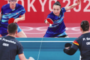 【五輪】水谷隼・伊藤美誠組 決勝進出で銀メダル以上が確定　卓球混合ダブルス❓❓