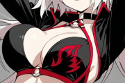 【FGO】水着の邪ンヌイラスト！！　水着邪ンヌ、最高です！！