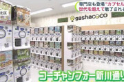 【朗報】カプセルトイ専門店、続々オープンし始める。ブーム到来へwww