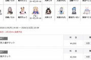 【朗報】VTuberと1対1で1分間おしゃべりできるイベントのチケット、即完売するｗｗｗｗ