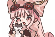 【FGO】猫と遊ぶハベにゃんイラスト！！　ハベにゃんかわいすぎる＾～