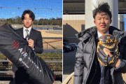 日ハムドラフト1位投手細野晴希と2位捕手の進藤勇也が入寮！