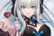 【FGO】バレンタインのモルガン様イラスト！！　ハートのチョコくれるんですか！？