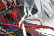 【FGO】lackさんの人斬り以蔵イラスト！！　人斬りモードもかっこいいです！