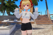 【Vtuber】竜崎あわい、夏っぽい服の新衣装紹介！見えてない？