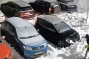 【動画】除雪した駐車場スペースを巡った醜い争い（笑）