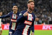 PSG、マルセイユに敗れ仏杯は2期連続ラウンド16敗退に…セルヒオ・ラモスがPK与えるもヘッド弾