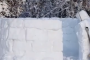 大雪が積もる地域に住んだらやってみたい。アラスカのイグルーへようこそ！海外の反応