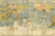 【画像】1602年に描かれた世界地図をご覧くださいｗｗｗｗｗｗｗ