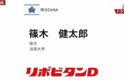ＤｅＮＡドラ２篠木健太郎選手、指名挨拶でスターマンぬいぐるみを貰いウキウキ「かわいいですよねぇ？欲しかったんです～😆」