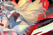 【FGO】lackさんの第三再臨姿の闇のコヤンスカヤイラスト！！　この神様感ある姿良いよね！