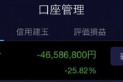 煽り銘柄｢アースインフィニティ｣株で4658万円の含み損を抱える人見つかるｗｗｗｗｗ