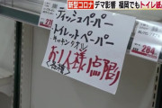 【速報】トイレットペーパー品薄デマを流した人物、職場から処分されるｗｗｗｗｗｗｗｗｗｗｗ