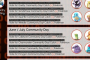 【ポケモンGO】今年の残りのコミュデイ、全部投票制か？選択候補のポケモンがヤバい･･･