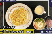 【悲報】藤井聡太七段 晩飯900円ｗ