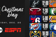 【NBA】2026年クリスマスデーの全5カードが決定！ファイナルの再戦、レブロンの凱旋など注目カードが並ぶ