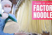 海外「それも自社で作っちゃうんですか！？」日本のとある乾麺製造工場の内側に驚き！