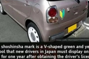 外国人「日本のドライバーが付ける初心者マーク？それなら俺の国にもあるよ！」