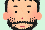 【悲報】ワイのヒゲ、1週間剃らないだけでこんな事になってしまう