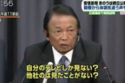 麻生さん、火の玉ストレート