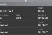 【飛行機】インドネシアで離陸した後、50人以上が搭乗しているボーイング737旅客機が行方不明に