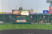 本日の阪神×広島戦は雨天中止