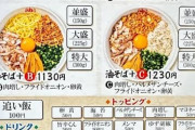 【緊急】油そば「大盛り・特大無料！」← あなたならどうする？
