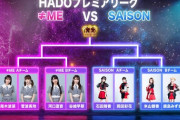 【≠ME】本日 19:00～『HADOプレミアリーグ』開演！　元AKB48 鈴木まりや、石田晴香、野中美郷らが所属する「SAISON」と対戦！【#尾木波菜 #河口夏音 #菅波美玲 #谷崎早耶】