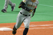 阪神・佐藤輝　“MLB打法”で進化証明のフェンス直撃二塁打!　スタメン全試合安打も継続