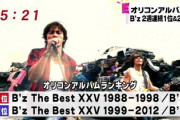B'z シングル49作連続1位←これ