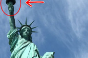 「100年前は『自由の女神像』のトーチまで登れた…」上から見下ろした珍しい写真