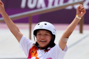 韓国メディア：13歳・西矢椛のスケボー女子金メダルに列島揺れる…柔道兄妹の同日金に続く珍記録