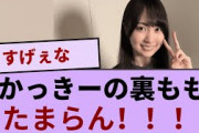 スカートが舞って裏ももがチラッと見えるかっきーがたまらん！！！【坂道オタ反応集】【乃木坂46 2chまとめ】#賀喜遥香