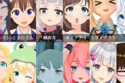【画像】2018年にデビューしたVtuber一覧がこちらｗｗｗｗｗｗｗｗ