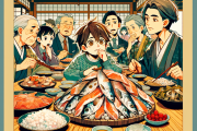 サンマの内臓と鮭の皮を食べられないと子ども扱いされるの