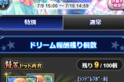 [シンデレラガール]北条加蓮、特等がいよいよ一桁になり高騰し始める