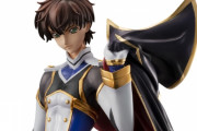 『コードギアス』枢木スザクの新作フィギュア登場！マントの躍動感が美しいパイロットVer.