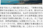 【悲報】『伯方の塩』メキシコの塩だったとバレるｗｗｗｗｗｗｗｗｗｗｗ?