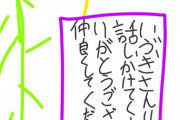 【画像アリ】石橋颯、りのちゃんよりは漢字書けてる
