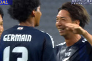 ◆E-1速報◆1節 日本×香港 10分日本再び相馬のクロスにジャーメイン良がヘッドで合わせて2点目！