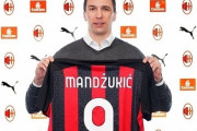 ミラン、元クロアチア代表FWマンジュキッチの獲得を公式発表！今季終了までの契約＋1年延長OP　背番号は「9」（関連まとめ）