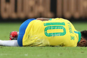 【ブラジル代表】ネイマールが今年3度目の負傷…ブラジル代表指揮官「どうしようもなかった」