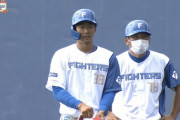 日ハム石井、藤浪からツーベースを放つなどマルチ安打の活躍！