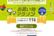 楽天市場 お買い物マラソン､19日20時から開始 間違い探しクーポンは1100円以上で100円OFF