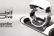 【朗報】世界初、“寝ながら”に特化したVRデバイス「HalfDive」発表！クラウドファンディングで支援者を募集