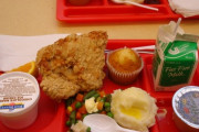 アメリカの小学生の給食