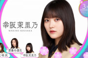 【櫻坂46】幸阪茉里乃、初めて表題メンに入った気持ちをファンに伝える【Start over!】