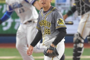 阪神ルーキー小川が２番手で炎上　悔し涙の初登板に続きまたも５失点